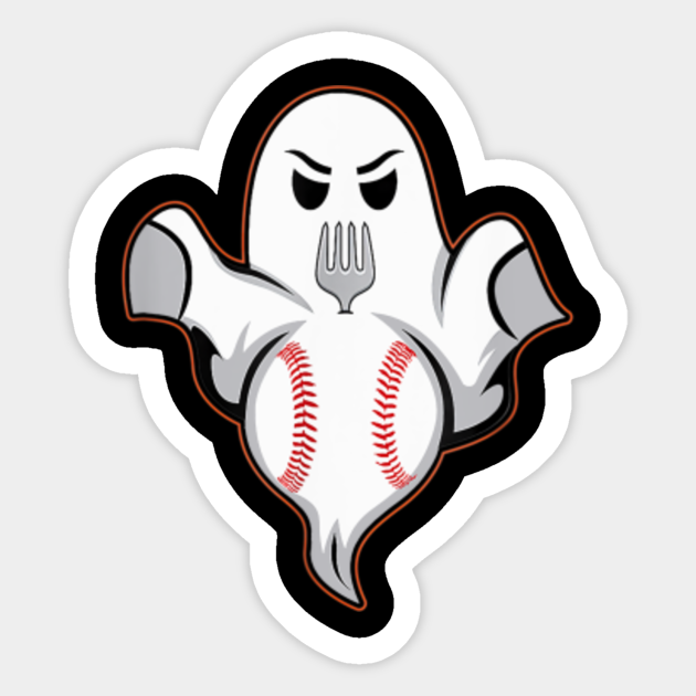 Ghost Forkball Baseball Pitch Fork Ball Strikeout Pitcher Ghost